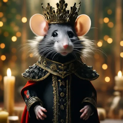 Мышиный король» картина Майкова Игоря маслом на холсте — купить на 