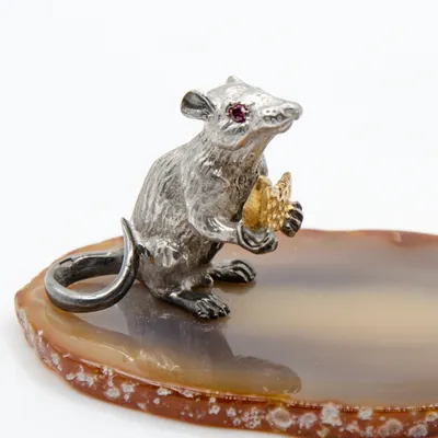 Мышка с сыром" значок (пин) металлический (ID#1518813483), цена: 85 ₴,  купить на 