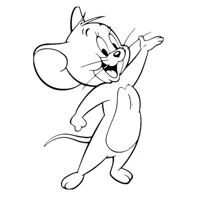 Обои на рабочий стол Мышонок Джерри / Jerry смотрит на сыр, мультфильм Том  и Джерри / Tom and Jerry, обои для рабочего стола, скачать обои, обои  бесплатно
