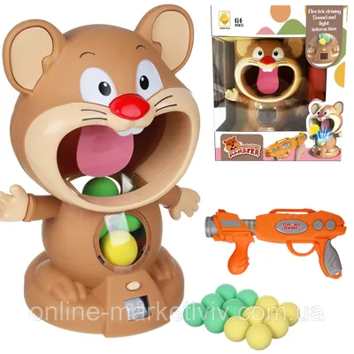 Интерактивная игра для детей тир "Мышонок" Joy Acousto-Optic Hamster 1970A  / Игровой набор для детей (ID#1894057118), цена: 608 ₴, купить на 