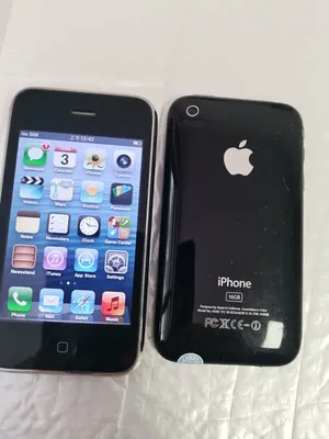 full working Apple iPhone 3GS - 8GB - Black Unlocked A1303 (GSM) IOS6 | eBay