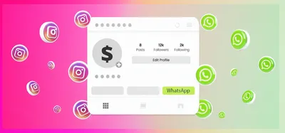 Pact - Как добавить аккаунт WhatsApp Business в профиль Instagram*