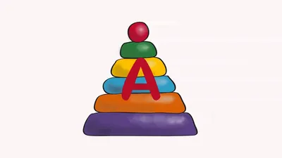 Как сделать из картона объемную букву А, объемная буковка А с  шаблонами/трафаретами для вырезки из формата а4