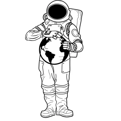 Рисунки на день космонавтики легкие - 140 фото