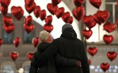 Обои праздник, love, пряники, день Святого Валентина картинки на рабочий  стол, раздел праздники - скачать