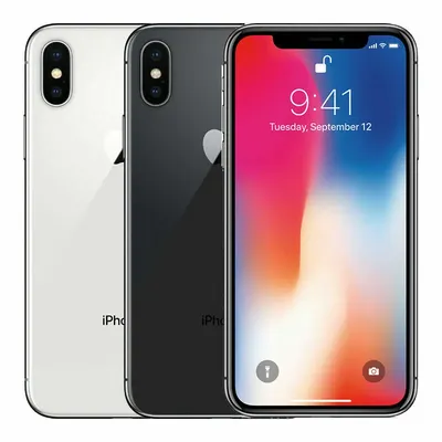 Apple iPhone X 256 ГБ Серебристый EU | Эпл Айфон 10 256 ГБ Серебристый EU