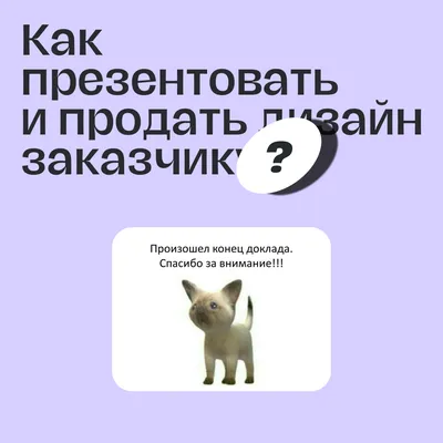 Как презентовать и продать дизайн заказчику? — Катя Рабцун на 