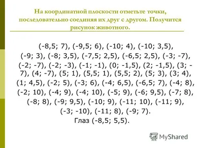 СветлоУм - Четверг, 11 ноября. Наглядная математика. 16:00МСК Координаты.  Линии на плоскости. Диаграммы. * в * на занятии с М.Семёновым мы  вспомним основные сведения о координатной плоскости, научимся определять  координаты точки, строить