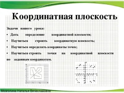 Calaméo - Координаты и координатная плоскость!