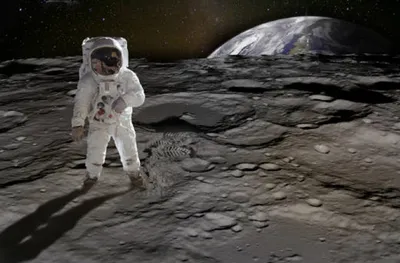 Американцы на Луне, сделали много фото. Фотошоп и ретуширования, имели ли  метсто быть | 51 Меридиан | Дзен