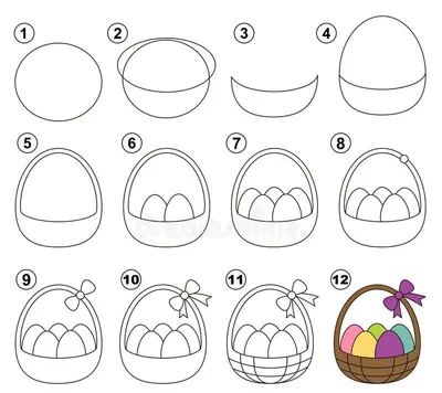 Пасха для срисовки - 54 фото
