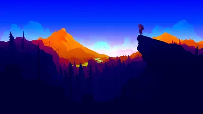 Скачать обои Firewatch в разрешении 1920x1080 на рабочий стол