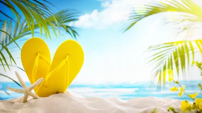SpashScreen - Широкоформатные обои и заставки на рабочий стол - море,  пальмы, солнце, песок, пляж, остров, тропики