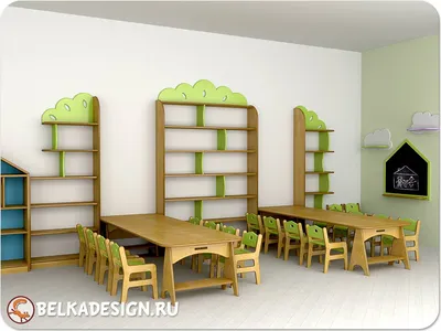 Столы и стулья для детского сада - от Белкадизайн