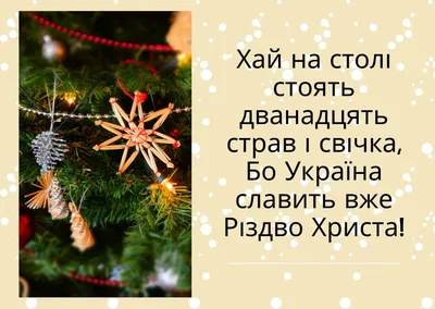 Різдвяний Святвечір 2023 — листівки на 24 грудня, картинки на вайбер, проза  українською - Телеграф