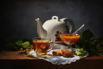Набор элементов на тему: чайная церемония - Ozero - российский фотосток