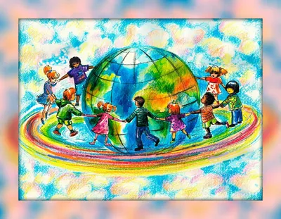Выставка рисунков «Мир вокруг нас» | Детский сад №16 «Лучик»