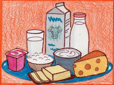 На тему молоко и молочные продукты картинки