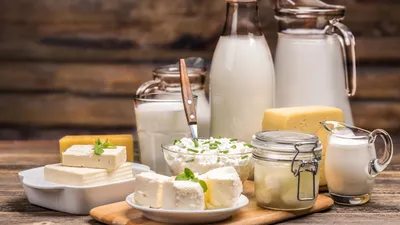 Молоко и кисломолочные продукты в рационе питания детей