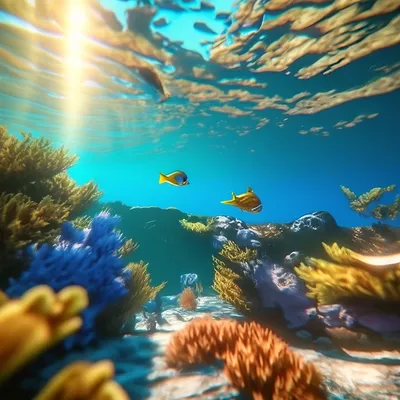 Скандинавский 3D подводный мир фон обои детские комиксы тема роспись на  заказ Детский рай фото настенная живопись | AliExpress