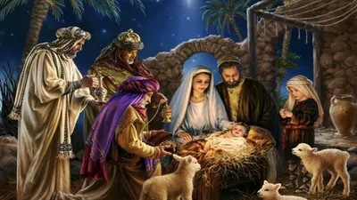 Каля Маля Галерея детских рисунков. : Рождество Христово