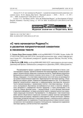 С чего начинается Родина? | ИА Красная Весна