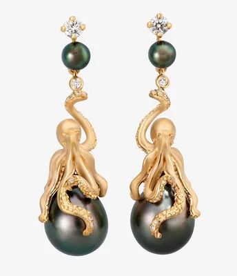Золотые осьминоги Carrera y Carrera | Ювелирное искусство, Летние ювелирные  украшения, Изысканные украшения