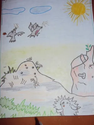 Рисование на тему Весна в начальной школе поэтапно с фото