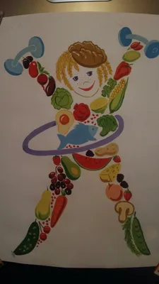 Раскраски на тему «Здоровый образ жизни» для детского сада