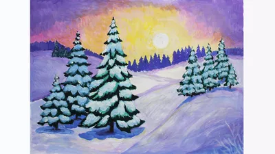 Зимний лес (картина) — Иван Иванович Шишкин