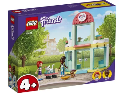 Конструктор LEGO Friends Клиника для домашних животных - 41695-L | детские  игрушки с доставкой от интернет-магазина 