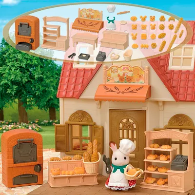 Игровой набор Sylvanian Families Пекарня – купить в Санкт-Петербурге по  лучшей цене | Интернет-магазин детских товаров «Шмелёк.ру»