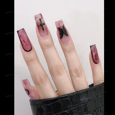 Наклейки для ногтей со стразами, узор паука, Хэллоуин, накладные ногти -  купить с доставкой по выгодным ценам в интернет-магазине OZON (1266259869)