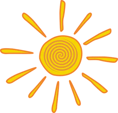 Картинка солнышко с лучами - 60 фото