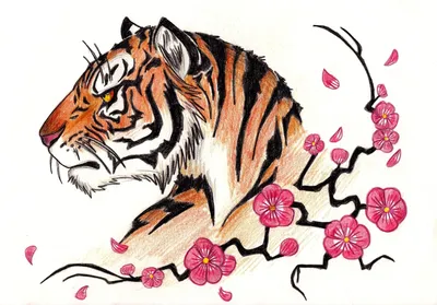 Многоликий тигр: потешные рисунки Bu2ma