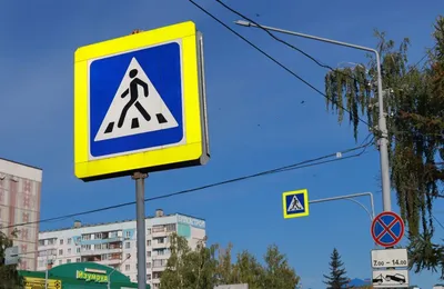 Зато два пешеходника: на улице Сенной в Бийске недосчитались дорожных знаков