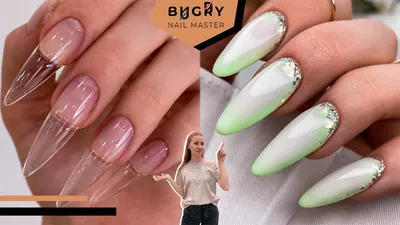 Накладные ногти с дизайном и клеем длинные Jili nails 125858345 купить за  271 ₽ в интернет-магазине Wildberries