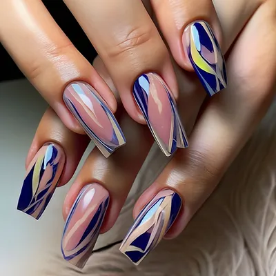 Нарощенные ногти -это так красиво... Для любительницы длинных ногтей и  чёрных оттенков. #ногтиманикюр #дизайнногтей… | Instagram