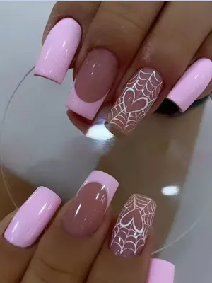 90+ french tip acrylic nails square 2018 | Acrylic nails, French tip  acrylic nails, French nail designs