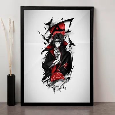 Leinwandbild Naruto Itachi Uchiha Sasuke Uchiha – Printed Paintings