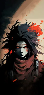 Naruto - Madara Uchiha-Artwork by @Xeionus