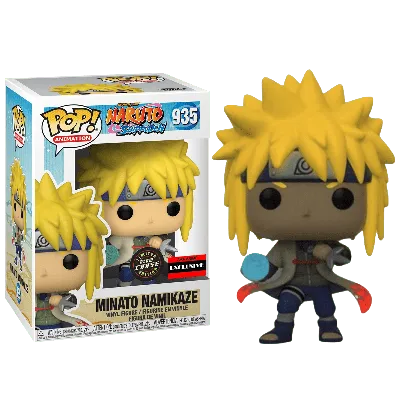 Фигурка Минато Намиказе светящийся со стикером (Minato Namikaze with  Rasengan GitD (Chase, Эксклюзив AAA Anime)) – Funko POP