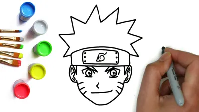 Как нарисовать Наруто и девятихвостого лиса | Naruto | РИСОВАНИЕ ДЛЯ ВСЕХ |  Дзен