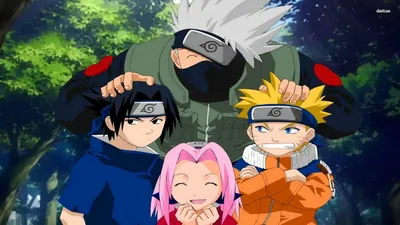 Обои Аниме Naruto, обои для рабочего стола, фотографии аниме, naruto, сакура,  саске, трио, команда, наруто Обои для рабочего стола, скачать обои картинки  заставки на рабочий стол.