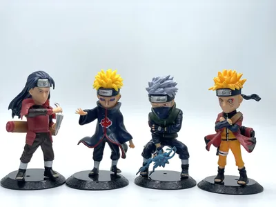 Аниме фигурки игрушки наруто naruto, 4 шт - купить с доставкой по выгодным  ценам в интернет-магазине OZON (1172484880)