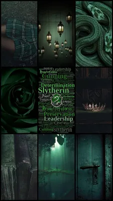 Слизерин Гарри Поттер Темно-зеленые обои эстетика | Темно-зеленая эстетика, Гарри Поттер фон, Гарри Поттер