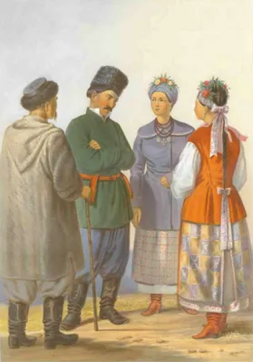 Национальная одежда народов Кавказа. Часть 1