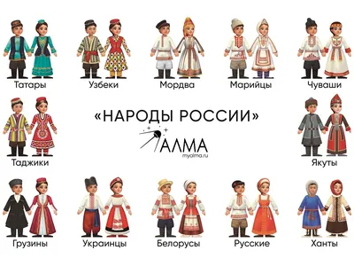 Национальные костюмы народов России от производителя