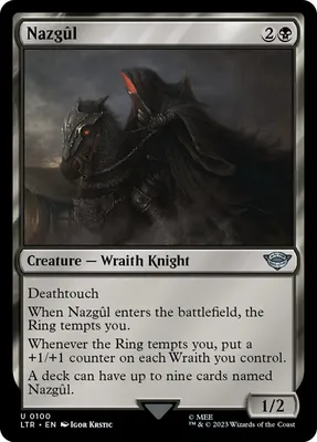 Lord of the Nazgul | The Lord of the Rings: Tales of Middle-earth Commander  Decks | Commander | Card Kingdom