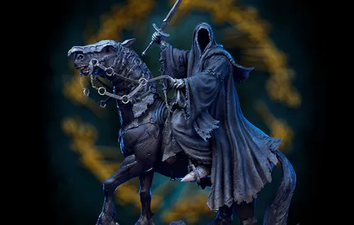 Nazgul On Horse 1/10 Art Scale Statue - Spec Fiction Shop